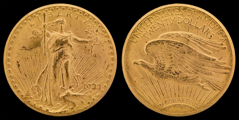 1933-Double Eagle Saint Gaudens