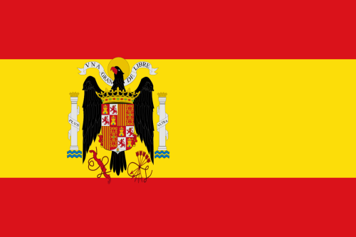 Flag of Spain under Franco
