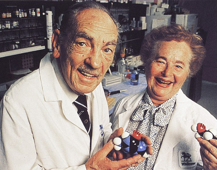 George Hitchings and Gertrude Elion