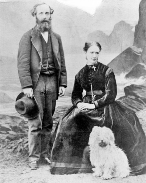 James Clerk Maxwell and his wife