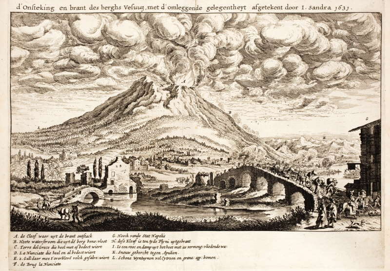 Mount Vesuvius eruption 1613