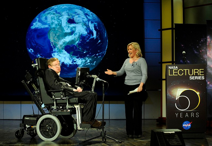 Stephen Hawking in 2008